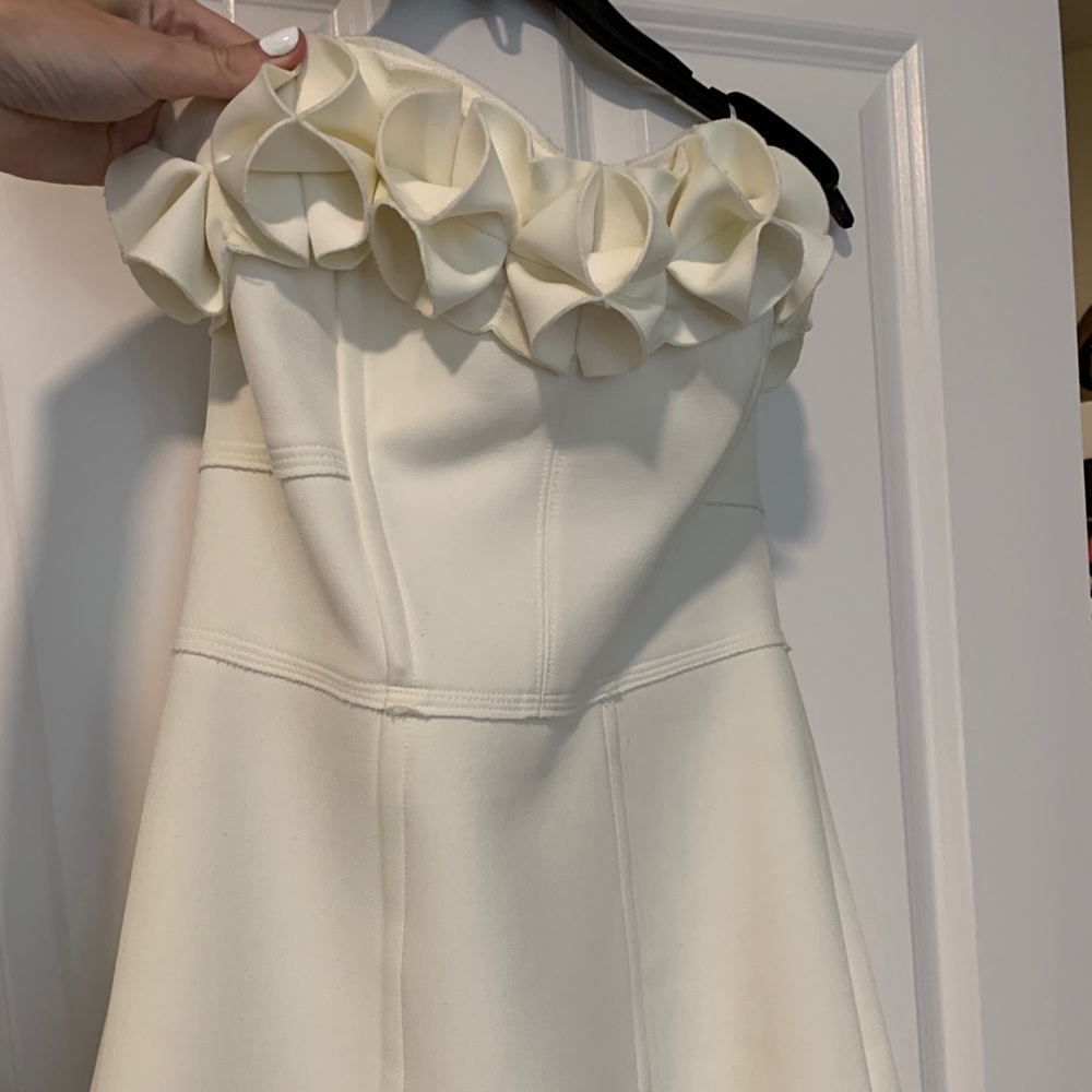 Top shop luxury collection cream dress